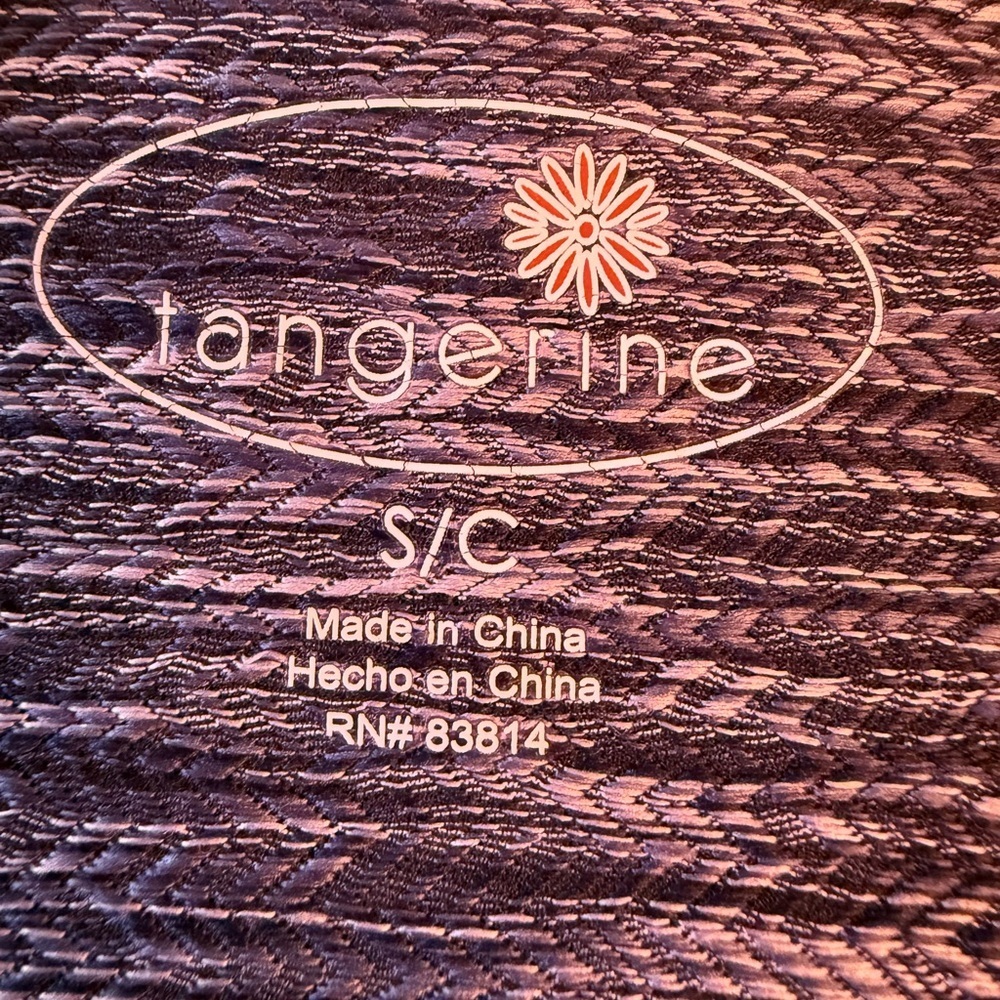 Tangerine Blue Textured Material - Picture 3 of 5
